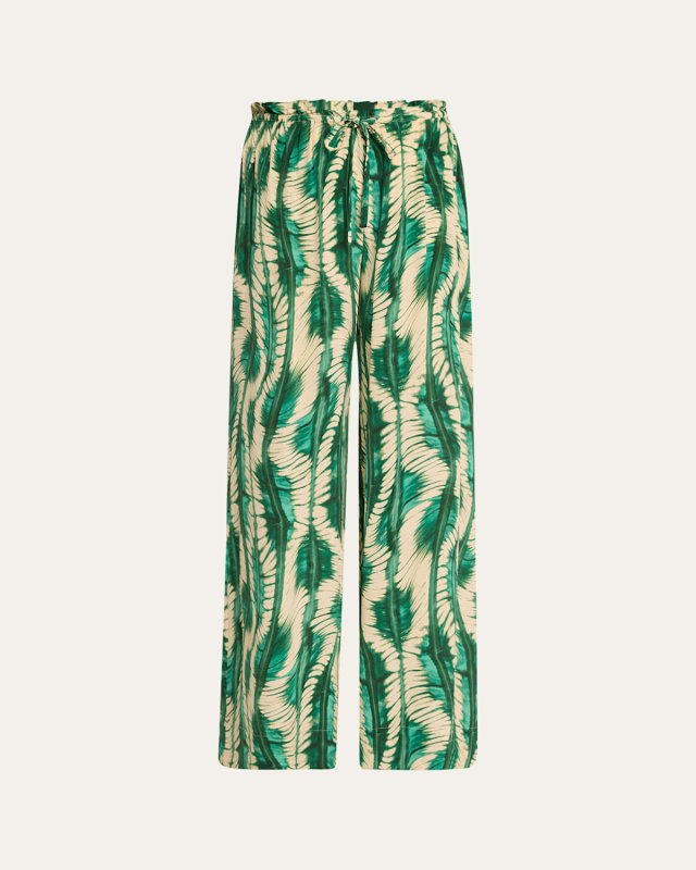 Sawyer Fluid Silk Twill Pants